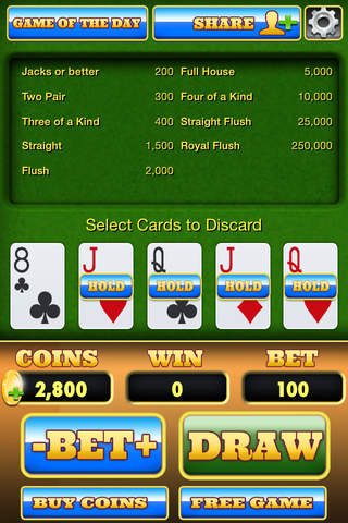A Quad Deuces Video Poker Escape screenshot 3