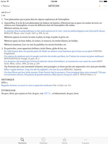 【免費教育App】Littré - Dictionnaire historique de la langue française (gratuit)-APP點子