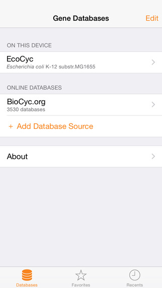 【免費教育App】BioCyc Pathway/Genome Databases (formerly EcoCyc)-APP點子