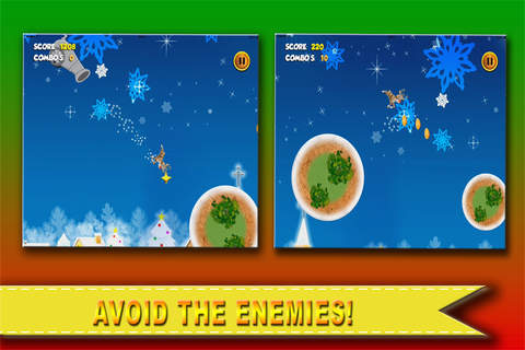 A Animal Christmas Reindeer Jump Frozen Escape screenshot 2