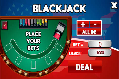 ' A Aaabe American Flags Slots, BlackJack and Roulette screenshot 4