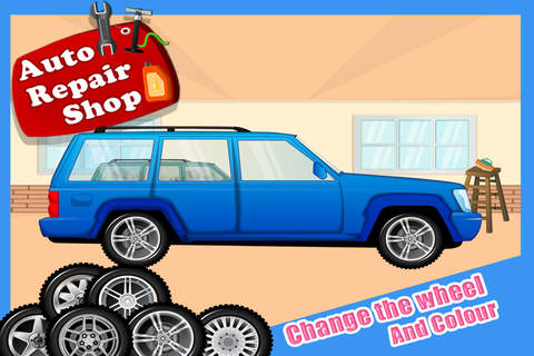 Auto Repair Shop - Car Wash & Design Game screenshot 4
