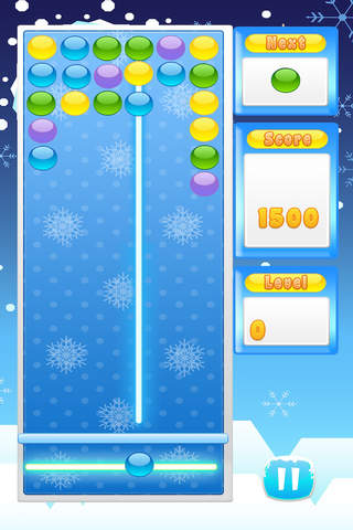 A Bubble Pop Bloons - Frozen Holiday Season Story FREE screenshot 2