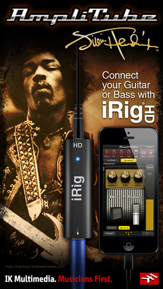 【免費音樂App】AmpliTube Jimi Hendrix™-APP點子