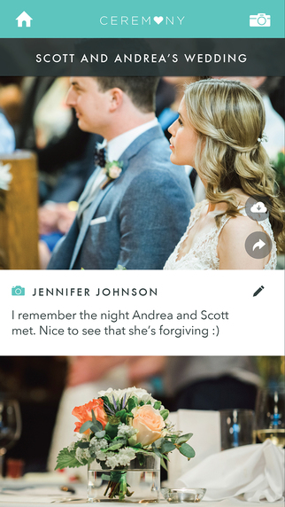 Ceremony – Wedding photos and videos from every guest in one beautiful place