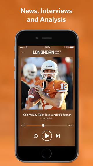 【免費運動App】Longhorn Sports Radio-APP點子