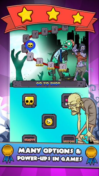 【免費遊戲App】Zombie Candy Land “Halloween Puzzle Edition”-APP點子