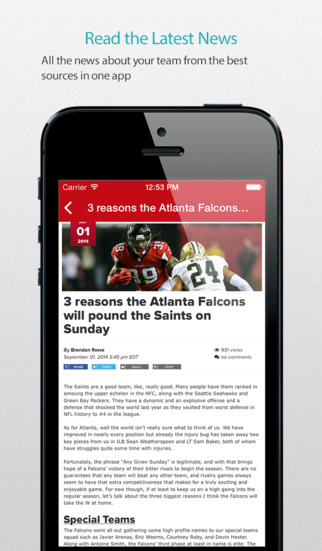 【免費運動App】Atlanta Football Alarm Pro-APP點子