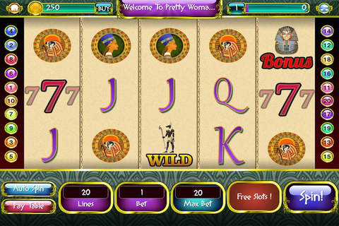 Pretty Woman Slots - Brunette High Roller Casino Night to Bet and Win Big! screenshot 2