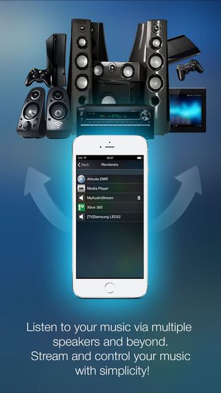 【免費音樂App】MyAudioStream Pro UPnP audio player and streamer: gather your music collection from your PC, NAS, UPnP servers, Windows Media Player or iTunes local and share it with your wireless speakers, AV Receivers, AllShare TV, PS3 or Xbox360-APP點子