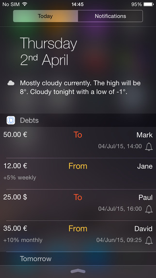 【免費財經App】Debts Reminder-APP點子