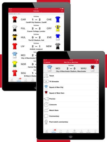 【免費運動App】English Football 2014-2015-APP點子