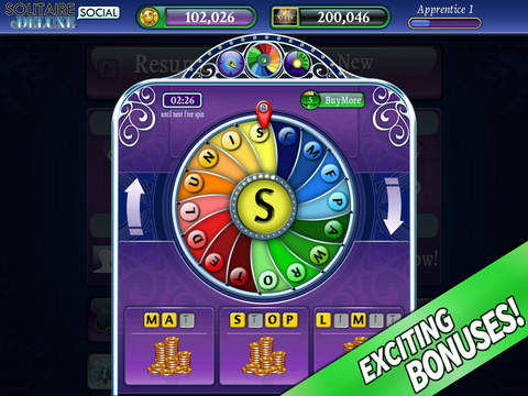 【免費遊戲App】Solitaire Deluxe® Social - Classic Solitaire, Spider, Tri-Peaks, FreeCell, Pyramid, Canfield, Golf + more-APP點子