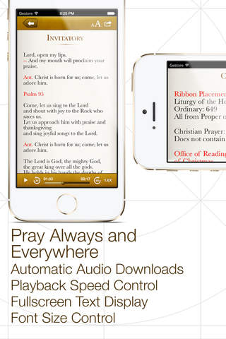 Evening Prayer (Vespers) - Audio and Text Liturgy of the Hours by DivineOffice.org screenshot 2
