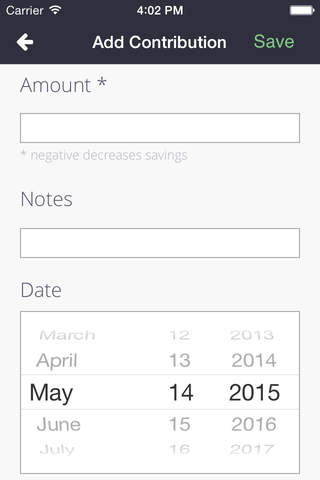 Money Goals: Savings Box screenshot 4