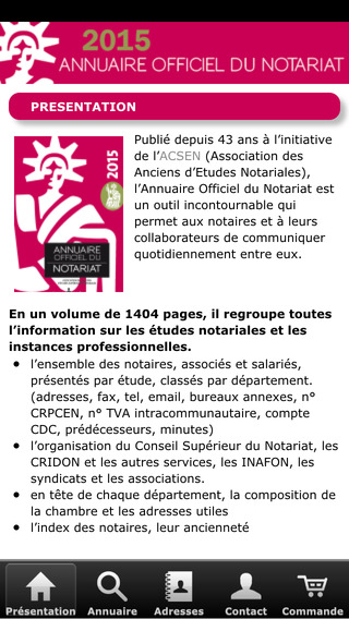 【免費工具App】Notariat Info - Annuaire Officiel du Notariat-APP點子