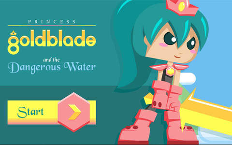 Princess Goldblade and the Dangerous Waters screenshot 2