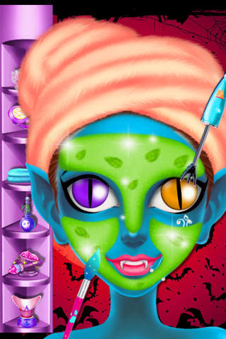 Monster Princess Face Makeover——Beauty Makeup Salon&Cute Girls Dress Up screenshot 2