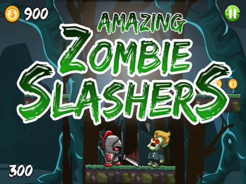 【免費遊戲App】Amazing Zombie Slashers – Knights vs the Walking Un-Dead-APP點子