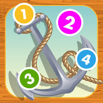 Ahoy sailing boat! Counting game for children: learn to count numbers 1-10 LOGO-APP點子