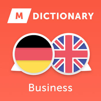 MDictionary – English-German Dictionary of business and finance terms, with categories 商業 App LOGO-APP開箱王