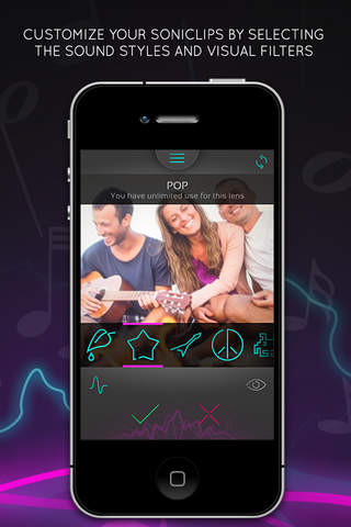 SoniCam - Sonify and transform live video into music screenshot 3