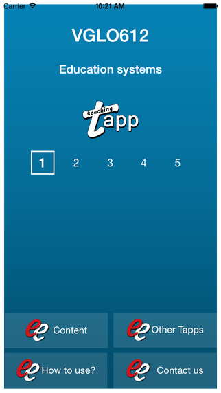 【免費教育App】TAPP VGLO612 ENG5-APP點子