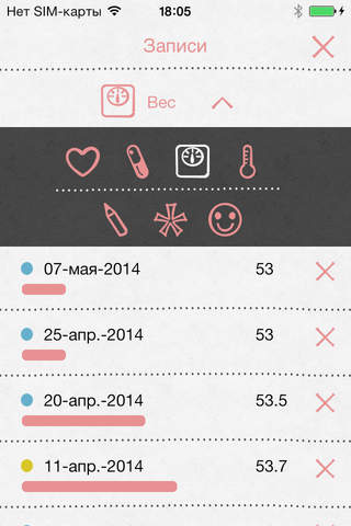 LoveCycles Premium  Menstrual Calendar screenshot 3