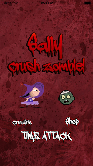 【免費遊戲App】Sally Crush Zombie-APP點子