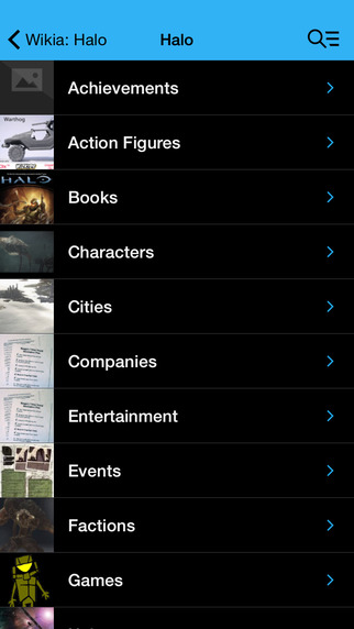 【免費書籍App】Wikia: Halo Fan App-APP點子