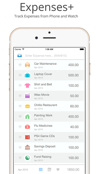 Expenses - Track Your Spendings