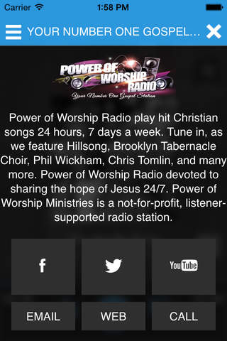 Power of Worship Radio screenshot 3