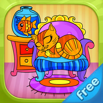 Kitties - Living Coloring Free LOGO-APP點子