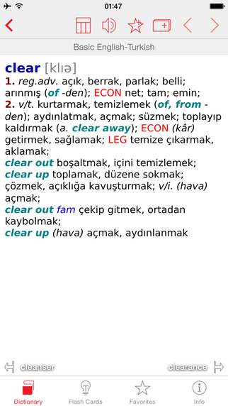 Turkish - English Berlitz Basic Dictionary