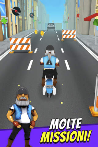 Cartoon Superbike Free - 3D Motorcycle Racing Game for Children screenshot 4
