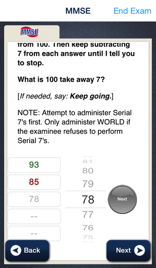 【免費醫療App】MMSE/MMSE-2 Administration and Scoring App-APP點子