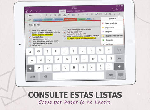 Captura de pantalla del iPad 4