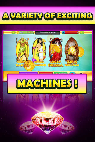 ''' Slots of Shimmer ''' -Online casino game machines! screenshot 2