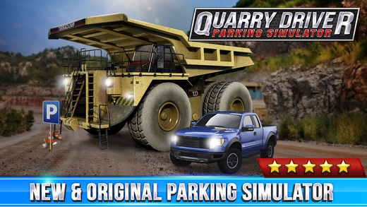 Quarry Driver Parking Game - Real Mining Monster Truck Car Driving Test Park Sim Racing Games