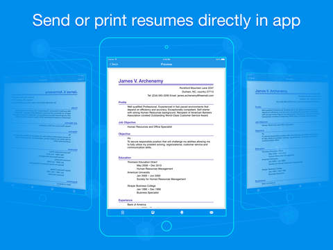 quick resume app