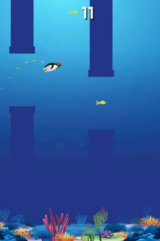 Tiny Penguin - Flap Your Wings! screenshot 2