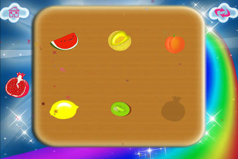 Fruits Wood Magical Puzzle Match Game screenshot 2