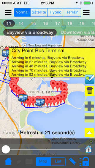 【免費交通運輸App】MBTA Instant Bus Finder + Places Around + Street View + Nearest Coffee Shop + Share Bus Map Pro-APP點子