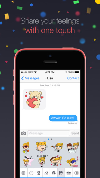 StickerPicker - sticker keyboard for all your messages