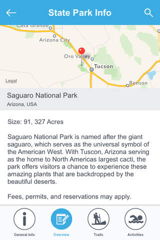 Arizona National Parks & State Parks screenshot 3