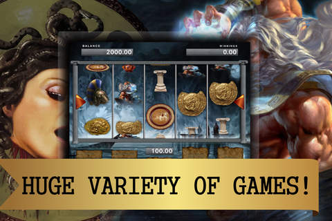 Ace Zeus Olympians Gods Slot Machine - Win The Olympus Vegas Bonus Jackpot Game Free screenshot 2