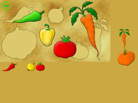 【免費遊戲App】Shape Puzzle Fruits and Veggies-APP點子