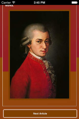 Classical Radios and Musician Biographies. screenshot 3