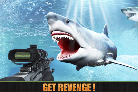 Hungry Sharks Attack Simulator Pro - Great White Fish Revenge Under Frozen Water screenshot 3