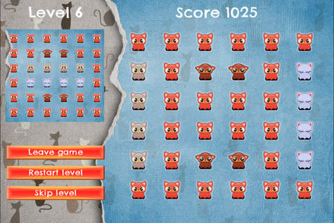 Kitten Color Match- FREE - Slide Rows And Match Baby Kittens Super Puzzle Game screenshot 3